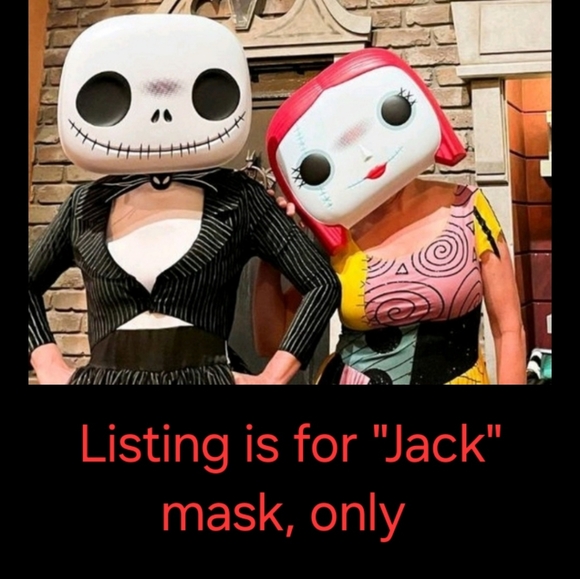 NWT Funko Pop!/ Disney Jack Skellington Oversized Mask/ Costume, Wall Decor - Picture 7 of 7